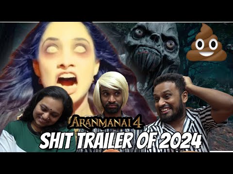 Aranmanai 4 - Official Trailer REACTION | Sundar.C | Tamannaah | Raashii Khanna | Hiphop Tamizha