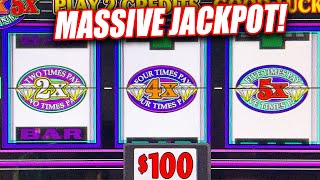 2x 4x 5x DOUBLE DIAMOND SLOT MACHINE WITH BIG MAX BETS JACKPOT WINS!