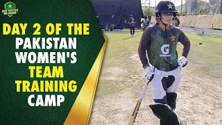 Day 2️⃣ of the 🇵🇰 Women's Team training camp as they gear up for the ICC WCWCQ 2025 | PCB | MA2A