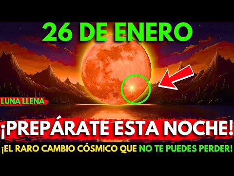 ¡Te lo advertí!🚨Alineación planetaria 2025: Cambios cósmicos del 26 de enero que no te puedes perder