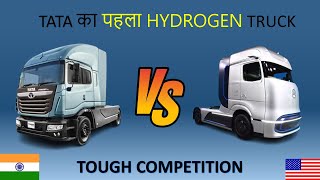 TATA's  hydrogen powered truck | Detail explanation of FUEL CELL  & Electric trucks | AUTOEXPO 2023.