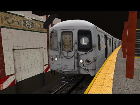 OpenBVE: R46 L Train from 14th Street 8th Avenue to Canarsie Rockaway Parkway