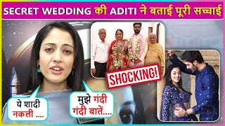 Aditi Sharma First Reaction On Secret Wedding With Abhineet, Affair With Samarthya, Cheating