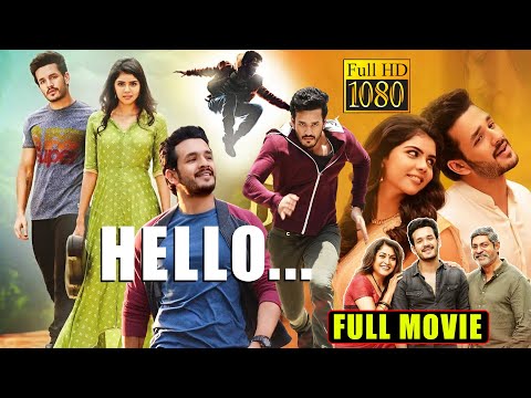 Akhil Akkineni & Kalyani Priyadarshan Telugu SuperHit Love/Action Movie | Hello |@cinemaxmovies