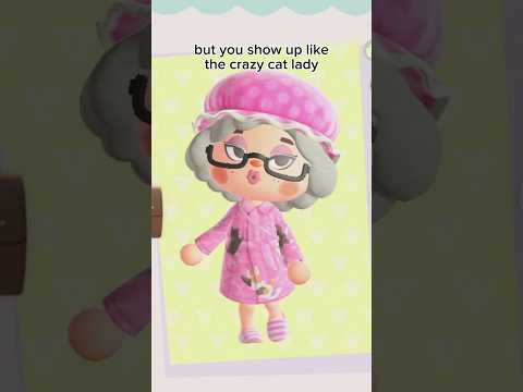 Wrong costume!? Crazy cat lady! Oops!! ACNH | animal crossing new horizons