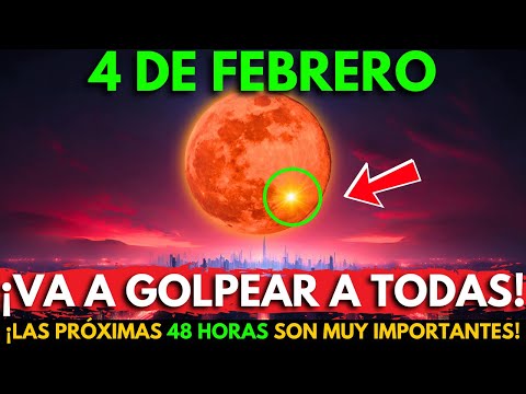 ¡Te lo advertí!🚨¡Cómo la LUNA del 4 de Febrero de 2025 transformará tu vida para siempre!🌕MIRA AHORA