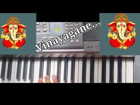 Vinayagane Vinay Theerpavane Song | Keyboard Cover | Dr.Sirkazhi S.Govindarajan Songs | RJ Gaja