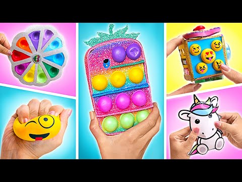 What’s Squishy, Colorful, and Full of Fun🌈? | Fun Fidget Toys DIY by Slick Slime Sam's Maker World