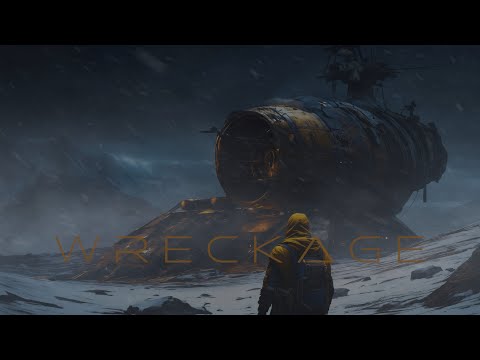 W R E C K A G E  |  Relaxing Futuristic Ambient with Immersive 3D Wind & Snow [4K] 10 HOURS