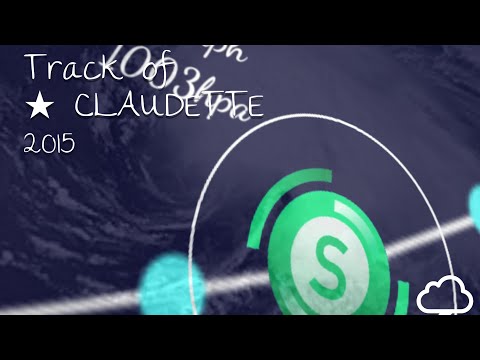 Track of tropical storm CLAUDETTE | 2015