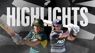 Kerr Half Century And Mooney Masterclass | Highlights | New Zealand Women v Australia | 1st T20