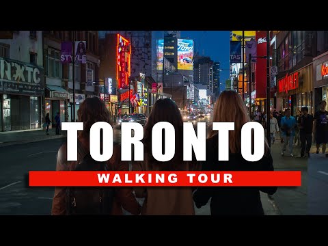 [LIVE] 🇨🇦 Enjoy An Urban Adventure Along Yonge Street in Downtown Toronto Walking Tour