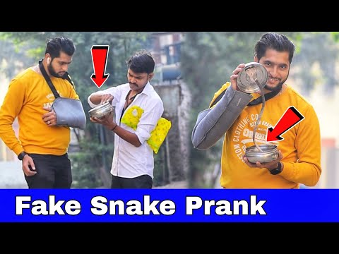 Fake Snake Prank | Prakash Peswani |