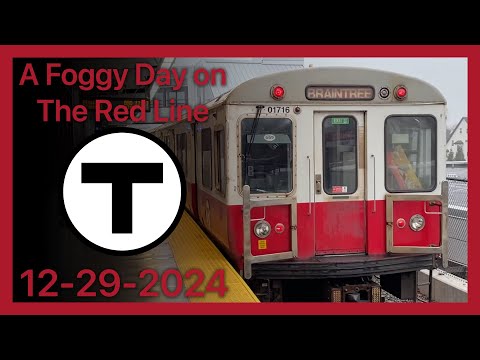 A Foggy Day on The Red Line