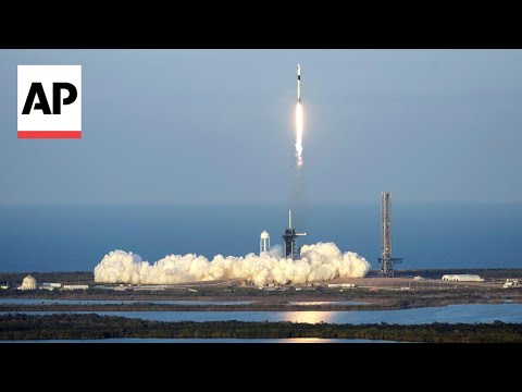 SpaceX launches crew to space station to replace NASA's stuck astronauts