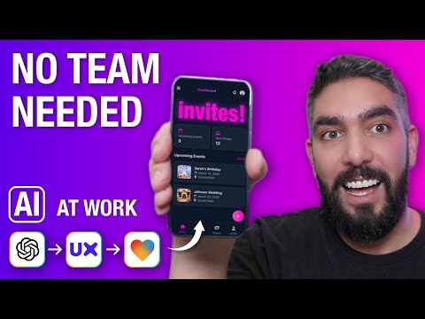 Anyone Can Create An App! UX/UI/Dev With AI