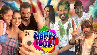 Salman Khan, Katrina Kaif, Vicky Kaushal, Kriti Sanon, Rasha, Tamannah-Vijay CRAZY Holi Celebration