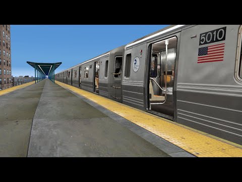 openbve: R68 {A} far rockaway to 96-2nd ave...IND