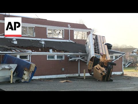 At least 37 dead after tornadoes, wildfires and dust storms wreak havoc across multiple US states