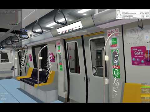 [OpenBVE] - SMRT CRRC CT251 2007 - Thomson East Coast Line - Full Journey