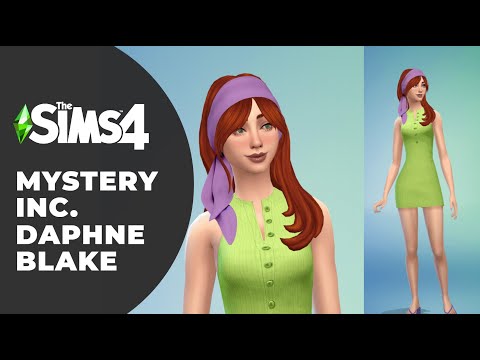 The Sims 4 but I make the Scooby Doo Gang as teens in CAS | Part 2: Daphne Blake