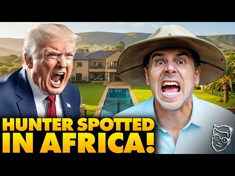 Photo PROOF That Hunter Biden Fled America In FEAR! Living In Africa to Escape Prosecution For Good?