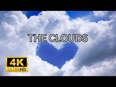 Beautiful Sky With Clouds In Ultra HD(4K) I Relaxing Music I Cloud Timelpase I Blue Sky Screensaver