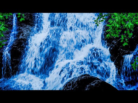 White Noise Waterfall Sounds for Sleeping Live Stream