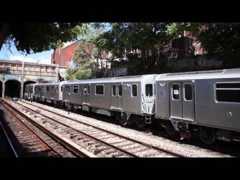 R188 Test Train at 18th Avenue