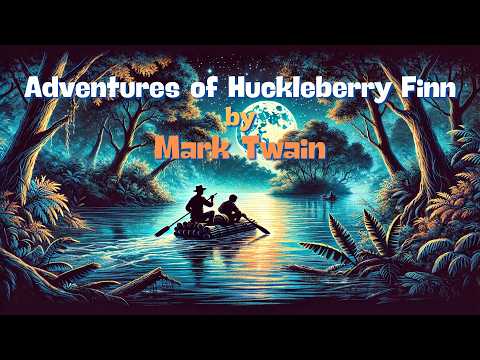 🌊 "Huckleberry Finn: Twain’s Classic Adventure of Freedom and Friendship!" 📖✨