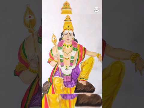 god Murugan drawing #subscribe #murugan #trending #shorts #trend