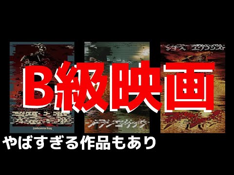 おすすめB級映画３選｜ヤバい作品もあり【おすすめ映画】