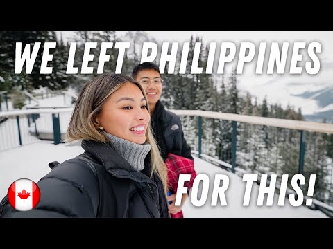 Leaving Philippines to visit our family in Canada! 🇨🇦