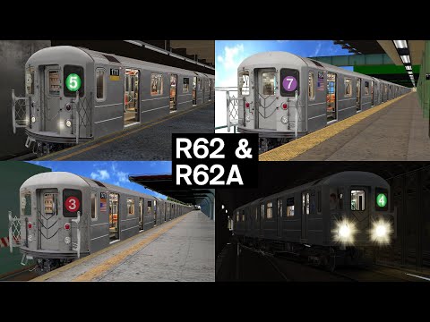 OpenBVE Music Video: Tribute to the R62 & R62As