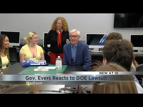 Gov. Evers reacts to lawsuit seeking to stop cuts to U.S. Education Department