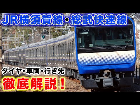 【路線解説】歴史からあるあるまで！JR横須賀&総武快速線を徹底解説【ダイヤ・種別・行き先】