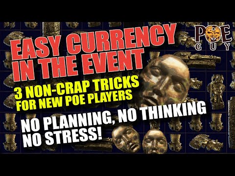 [PoE 1] NEED CURRENCY? - LEGACY OF PHRECIA EVENT - // Here are 3x great TRICKS for new POE 1 players