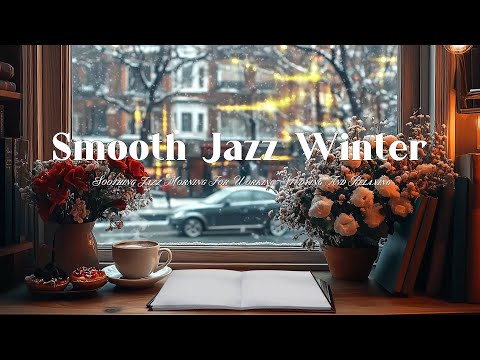 Smooth Jazz Winter Morning in Coffee Shop – Soothing Jazz Morning for Working, Studying and Relaxing