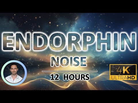 Calming Endorphin Noise for Deep Sleep | Reducing Anxiety | Pain Relief | 12 Hours | BLACK SCREEN