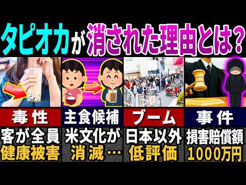 ワケありで消された… 昭和の象徴『タピオカ』に隠された秘密６選【ゆっくり解説】