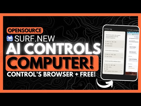 Surf.new: FREE AI Agent CAN CONTROL BROWSERS & DO ANYTHING! (Opensource)