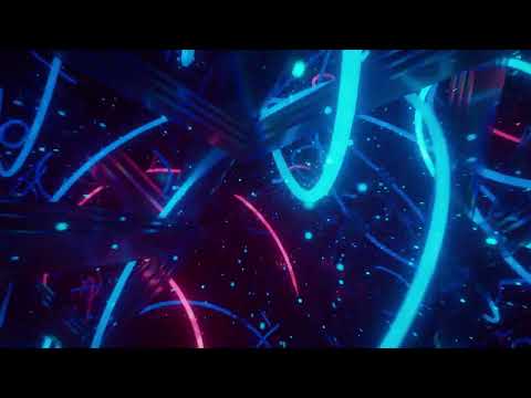 Neon Electric Bright Cables | 4K Relaxing Screensaver