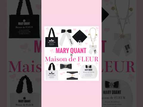 Maison de FLEUR×MARY QUANT🐈‍⬛🎀#量産型 #地雷系