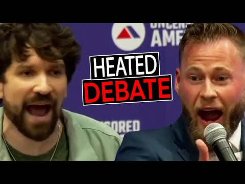 Harris Or Trump? | @destiny Vs Owen Shroyer IN-PERSON | Hosted by @UncensoredAmerica