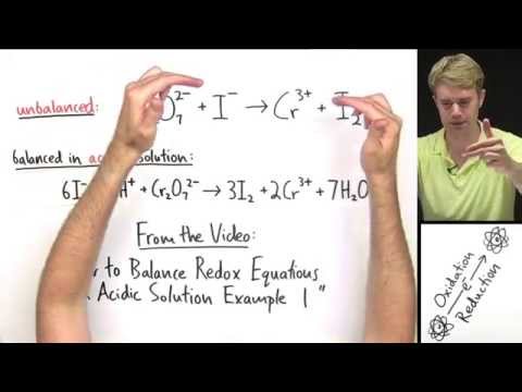 Balancing Redox Equations in Basic Solution Example Problem