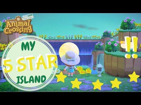 My Cottage-themed 5-Star Island! // Animal Crossing New Horizons Island Tour