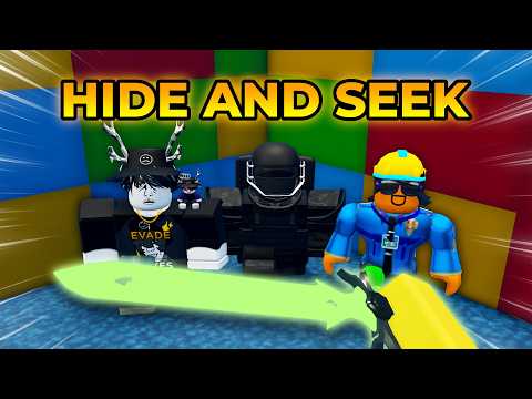 We Played Evade HIDE AND SEEK AGAIN (ft. many)