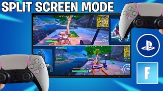 How to Play Fortnite on Split Screen Mode (PS4/PS5)