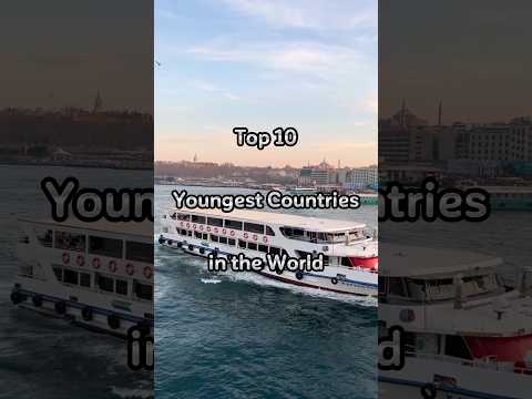 Youngest Members of the World🌎 || Earthology || #shorts #youtubeshorts #youngestcountry