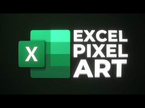 Making PIXEL ART in EXCEL!